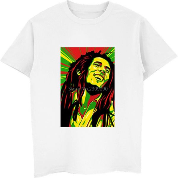 

sport reggae singer bob marley men t shirts summer short sleeve cotton o-neck fashion hip hop t-shirts tees harajuku streetwear