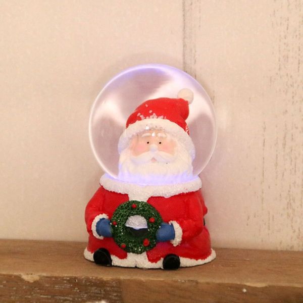 

cfhbl new crystal elderly crystal ball decoration table resin glass luminous ball christmas children's gift small gift i4qoz