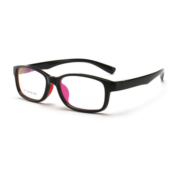 

silicone glasses frame p2011 children's classic flat lens 2020 new fashion women, White;black