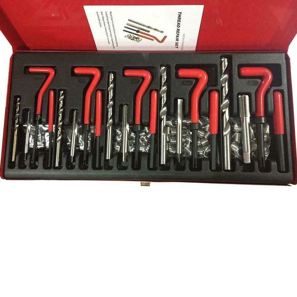 

131 piece helicoil type thread rethread repair kit metric m5 m6 m8 m10 m12