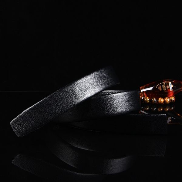 

uo1jl 3.5 super men's automatic nohead fiber men's automatic imitation cowhide width body belt youth belt ojxbg, Black;brown