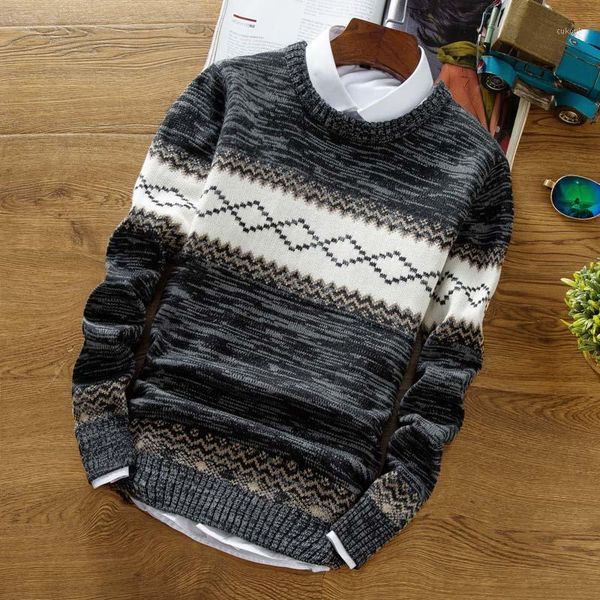 

2020 winter brand pullover sweater brand knitting long sleeve o-neck slim korean fashion clothes men sweater korean style y1, White;black