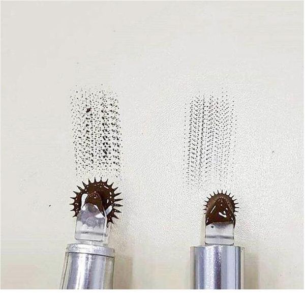 

10pcs semi permanent makeup serrated needles eyebrow tattoo gear pin diameter 6.3 / 9.3 mm for 3d embroidery manual ta qyluct