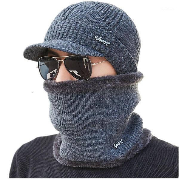 

winter hats skullies beanies hat winter beanies for men women wool scarf caps balaclava mask gorras bonnet knitted hat1