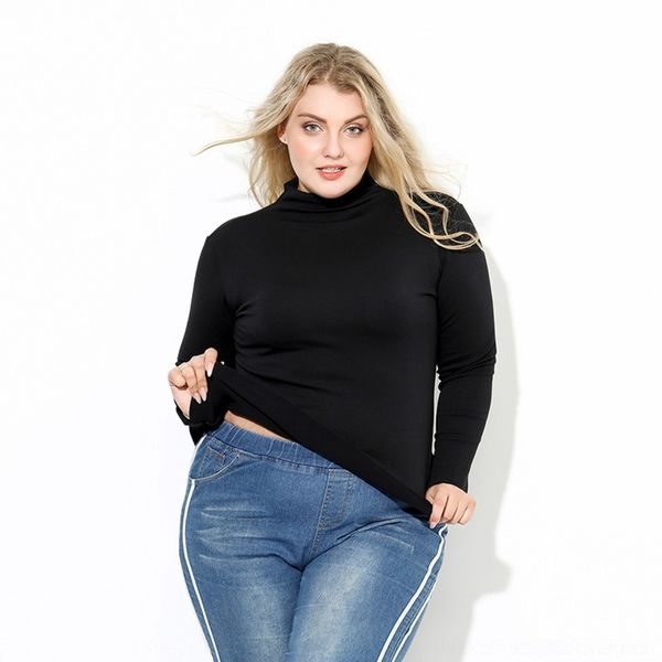 

sr0ws большой 2020 джинсовой keep на бесшовные футболки для warmwinter willhigh collarwarm sleevescut длинные женщин и прогреть нижнюю футбо, White