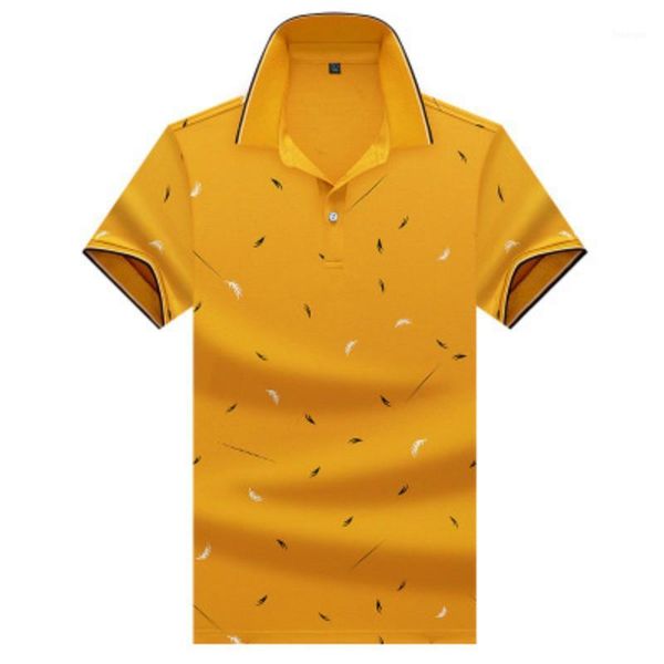 

men's casual shirt spring summer 2020 new feather print short sleeve shirt cotton comfort multicolor fitness clothing m-3xl1, White;black