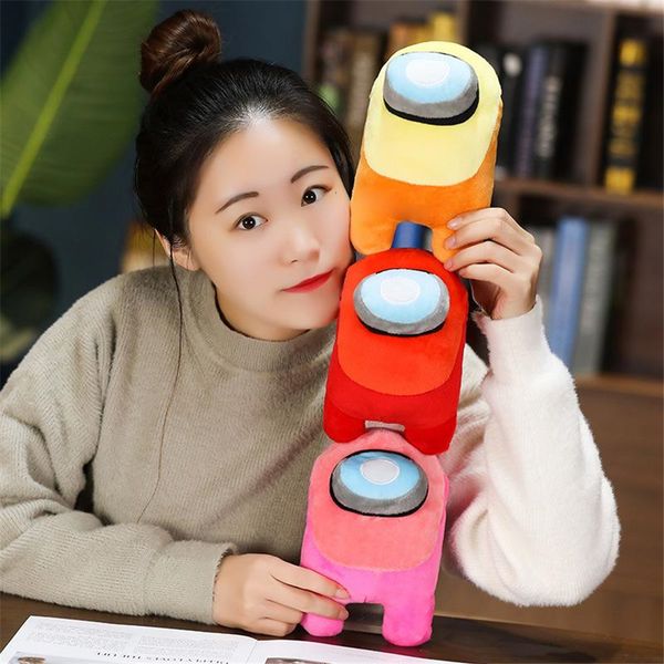 

20 cm among us game plush toy stuffed doll gift cute red small among us plushie kids child gifts dhl fast shipping