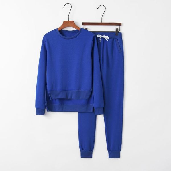 

2 piece set tracksuit женщины спорт блуза брюки набор из двух частей сплошной костюм crop топы брюки толстовка с капюшоном + брюки, Gray