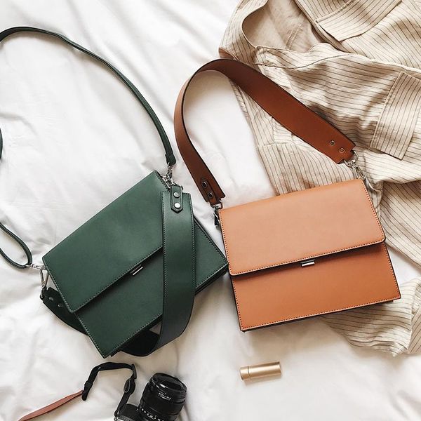 

crossbody bags for women 2020 fashion briefcase new small square handbag wild flap shoulder messenger bag multi-function