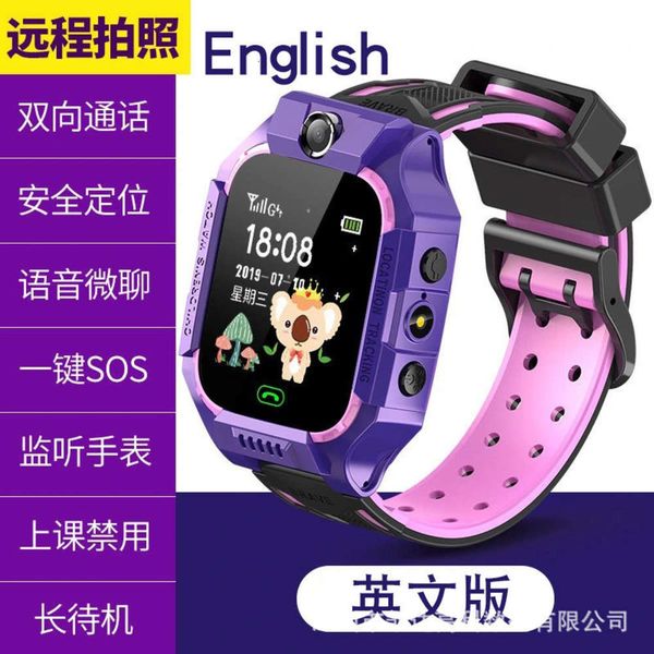 

children's smart phone watch can be inserted into the card touch screen to take ps and position, prevent losing, student sportsjk