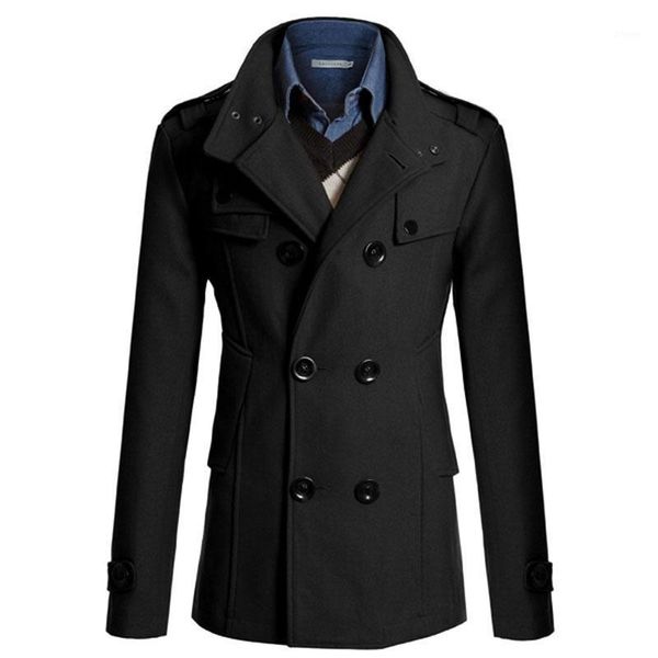 

men coat1, Tan;black