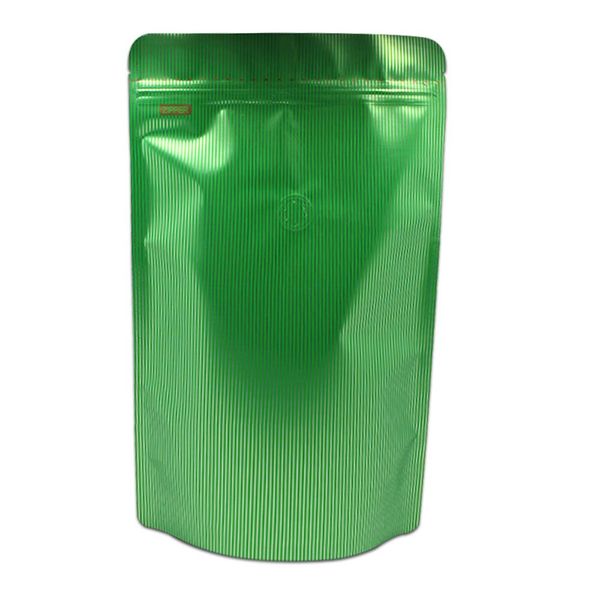 

18.530.59.5cm stand up zip lock aluminum foil coffee packaging bag with exhaust valve zipper food storage pack pouch 25pcs lot h bbyakf