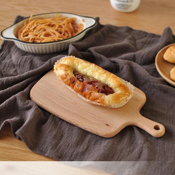 

table napkin 45*65cm solid japanese style mat cotton linen dessert kitchen dishcloth placemats napkins towels home textile