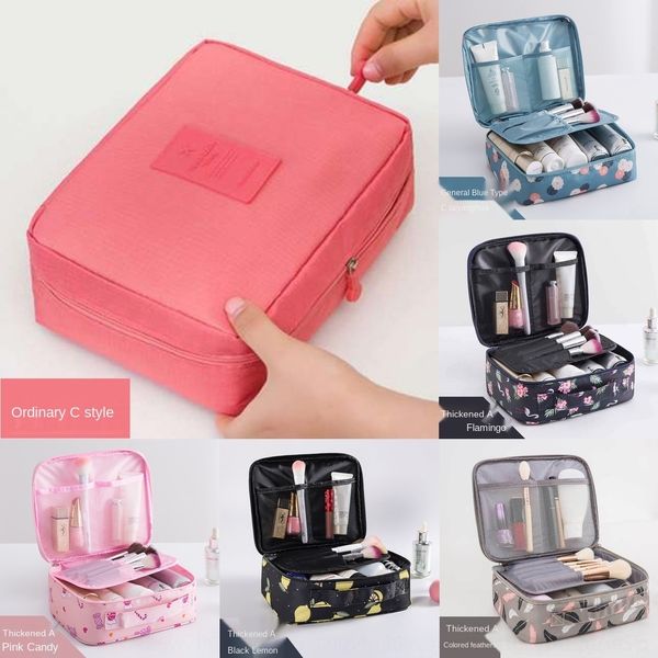 

4olnh net red storage box wash make-up travel bag ins wind super fire small women's portable large capacity travel kit storage box cosm