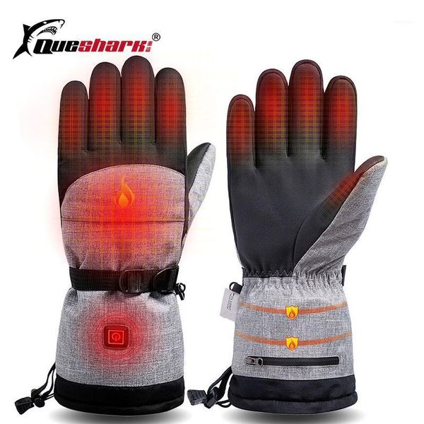 

2020 new electric heating snowmobile snowboard ski gloves snow mittens windproof waterproof men women snowboarding skiing gloves1