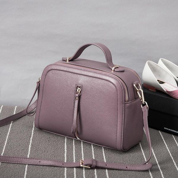 

new luxury handbags ladies' genuine leather small totes women shoulder crossbody bags female fashion messenger bags sac a main
