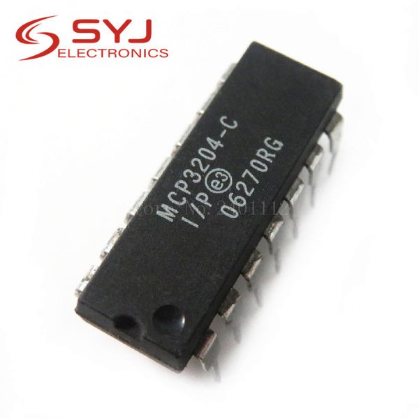

1pcs / lot mcp3204-ci p mcp3204-c mcp3204 dip-14 in stock