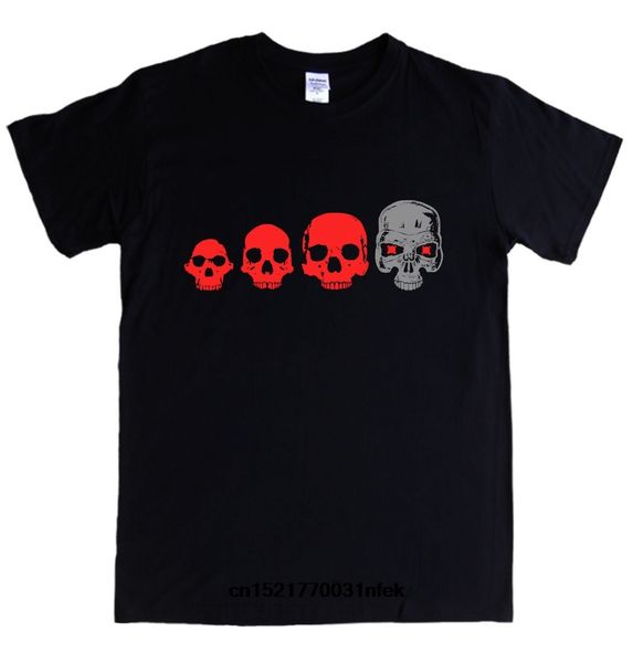 

men t shirt cyborg skull robot skynet red skull s tee funny t-shirt novelty tshirt women sport hooded sweatshirt hoodie