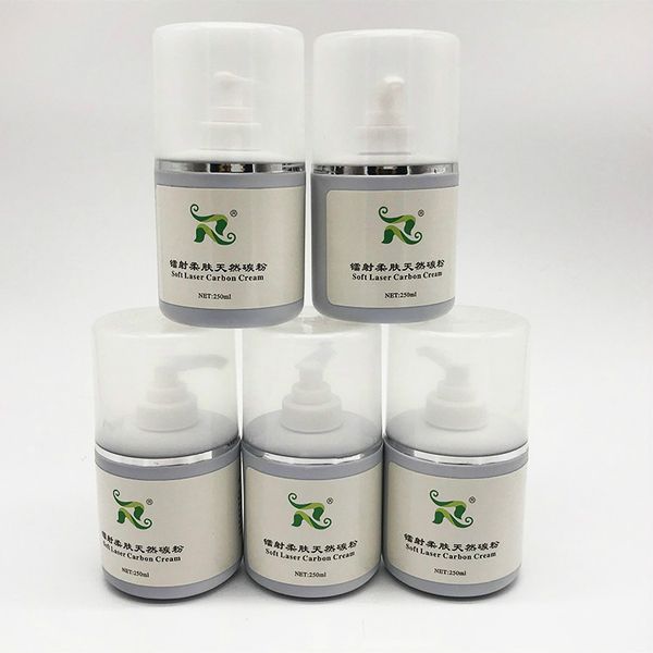 

80ml laser carbon gel for nd yag laser machine skin rejuvenation treatment active carbon cream taiwan hongkong