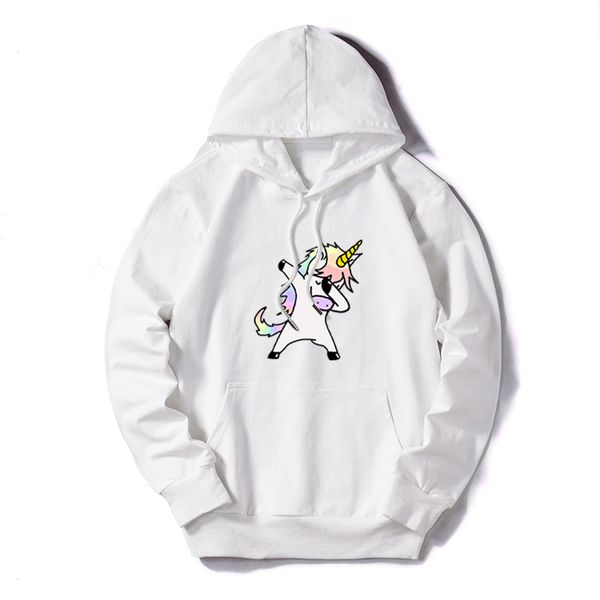 

unicorn print diy sweatshirts womens solid color hoodies womens casual sweatshirts lady fashion outdoor sportwear long sleeve