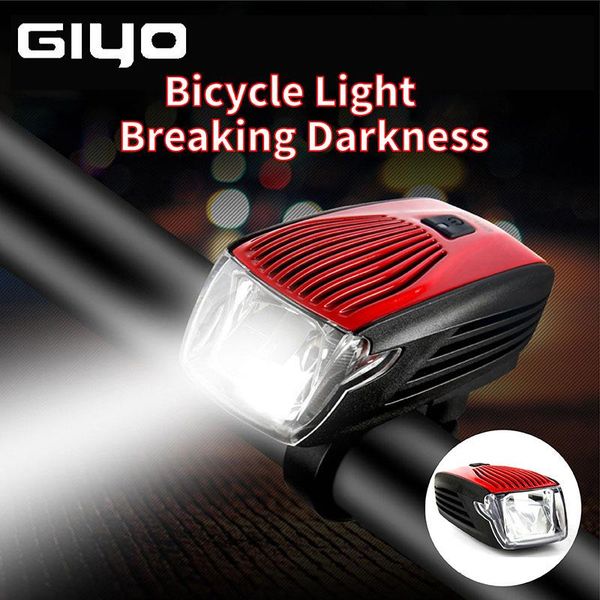 

bike lights gyio bicycle light waterproof ipx5 rechargeable front head led flash cycling safety warning lamp rear tail