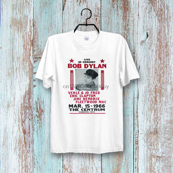 

sport bob dylan 66 gig concert centrum poster tee ladies vintage t shirt b526