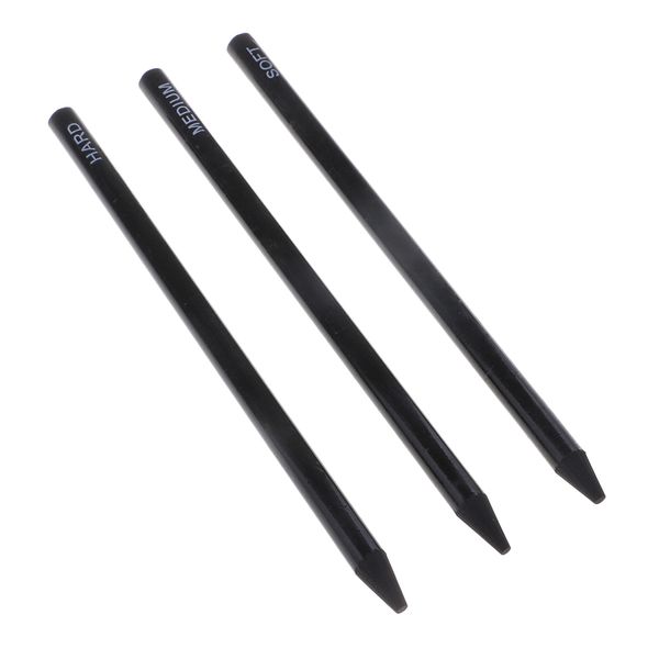 

3pcs assorted charcoal pencil drawing pencil art crafts supply set black