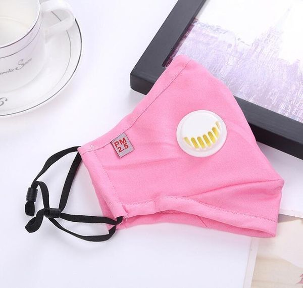 

breath face washablereusable cotton colors masks multi valve pm2.5 mouth anti-dust fabric mask with filter fy0016 edfr#