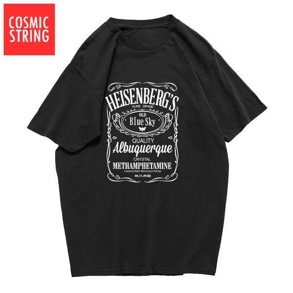 

cosmic string short sleeve heisenberg print casual summer tshirt loose mens cool s sport hooded sweatshirt hoodie men t shirt