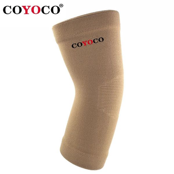

1 шт elbow pad protect поддержки колено рукава coyoco brand high упругие открытый спорт велоспорт gym elbow guard brace warm brown wmtbtt