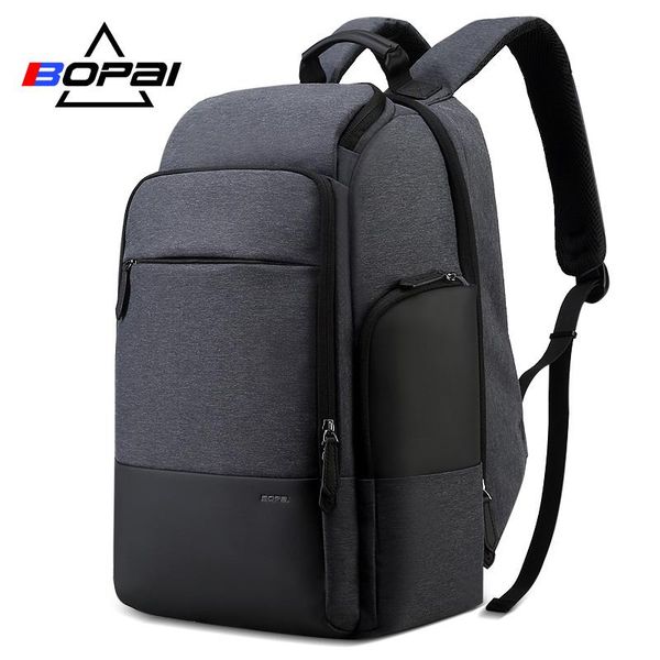 

bopai 17 inch lapbackpack large men travel backpack 40 litres weekend travelling big backpack male waterproof back pack bbykae bdehome