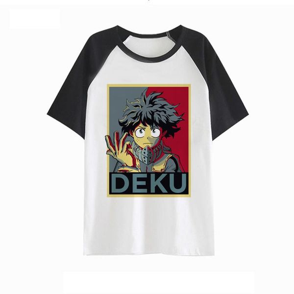 

boku no hero academia anime t shirt my hero academia t-shirt izuku midoriya boy tshirt for man/woman male bbykvl lg2010