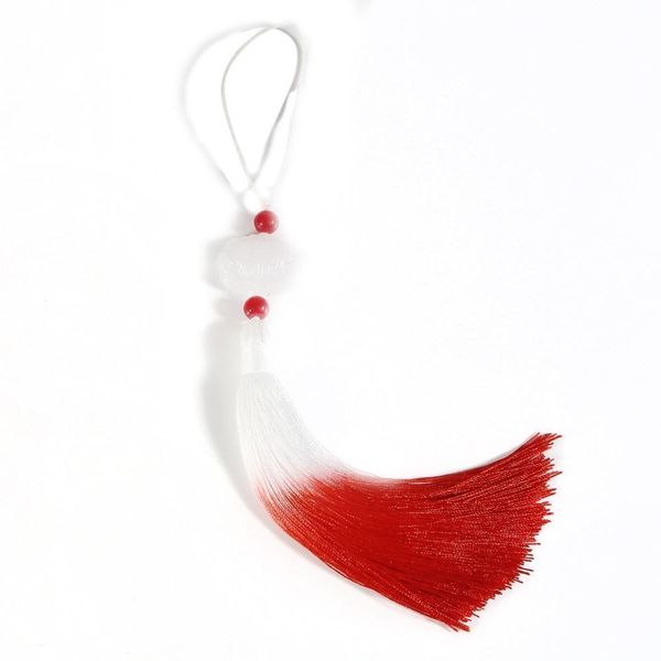 

1pc polyester silk tassel jewelry curtain garment accessories diy key cell phone bag decoration tassels fringe trim h qylfcz