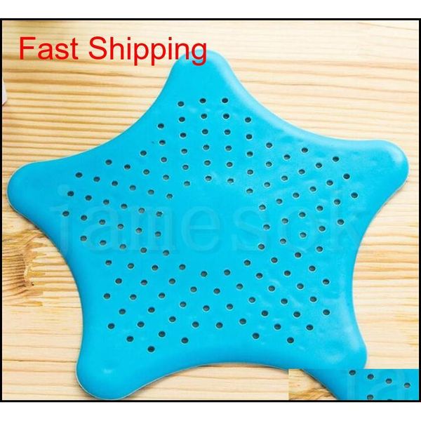 

kitchen bathroom sea star sucker filter sink drain ser anti-clogged floor sewer outfall hair filter colande qylwyk packing2010