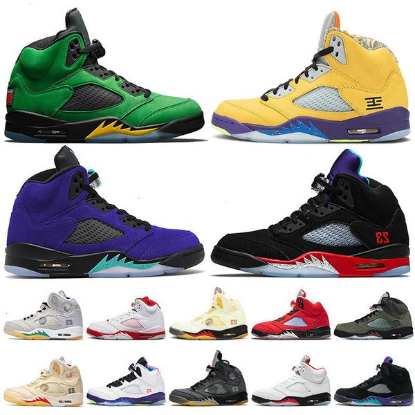 

with box oregon ducks travis jumpman 5 5s mens basketball shoes alternate grape 5s what the 3 fire red mens trainers sneakers