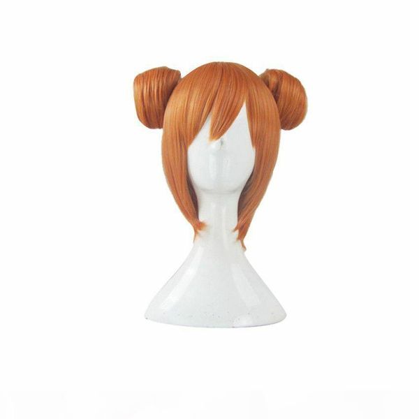 

gt;&gt;&gt;new fashion cosplay short hairstyle orange wig, Black;brown