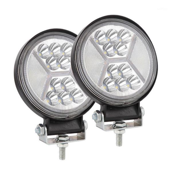 

4 inches 117w round shape car led working light modified truck headlights off-road lights car auto accessories headlights1