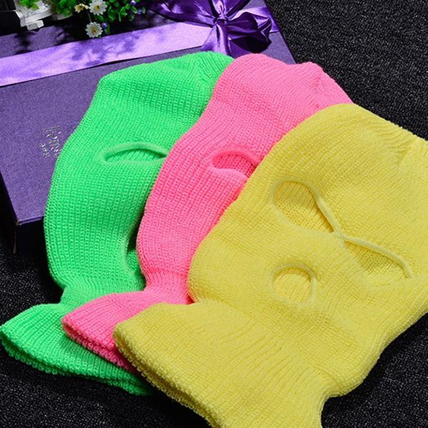 

new hat winter cover neon mask green halloween caps for party motorcycle