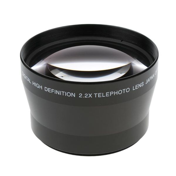 

lens adapters & mounts 72mm 2.2x telep telepo teleconverter for nikkor 24-120mm af-s,18-200mm camera universal