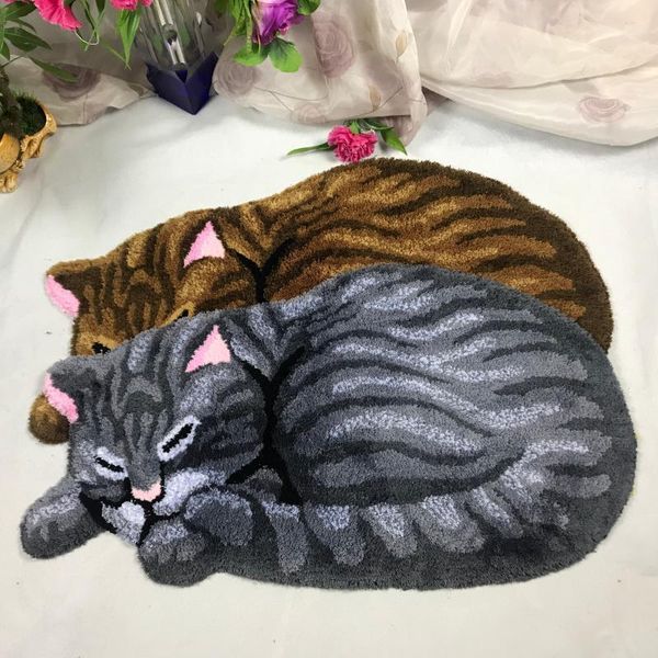 

new arrival cat rug for home cat carpet mat for gray brown carpet rug art1