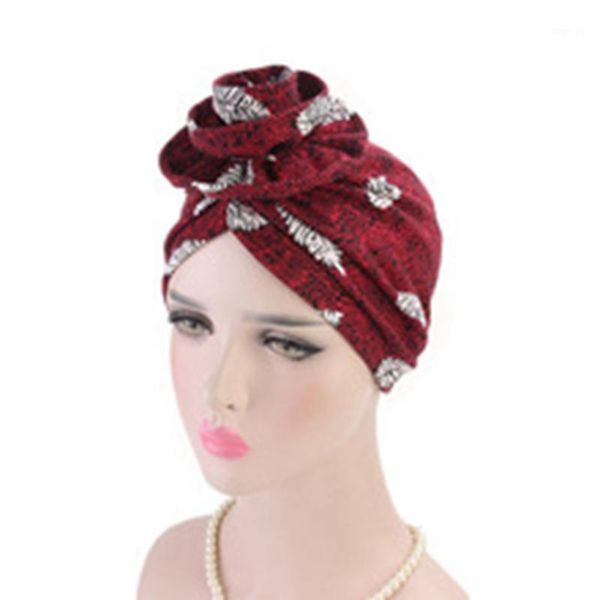 

wide side elastic nightcap cotton hair care chemotherapy cap sleeping hat head warp headscarf sleep cap for women1