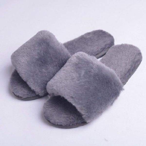 

children slippers fur home boys & girls woman warm family matching anti-slip shoes indoor home slipper wear for kids soft sole1, Black;grey