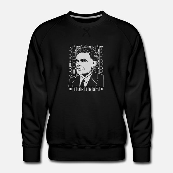 

alan turing tribute designers graphic t shirt funky lovely tracksuit hoodie sweatshirt
