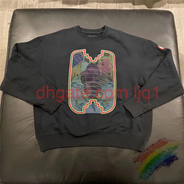

2020fwss crewneck men woman 1 embroidery sweatshirts hoodies, Black