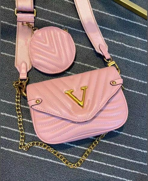 

new fashion quality luxurys shoulder bag women pu letter crossbody postman's bag ng