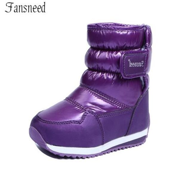 

winter new cherry snow boots girls cute anti-wet anti-slip shoes princess winter snow shoes y200104, Black;grey