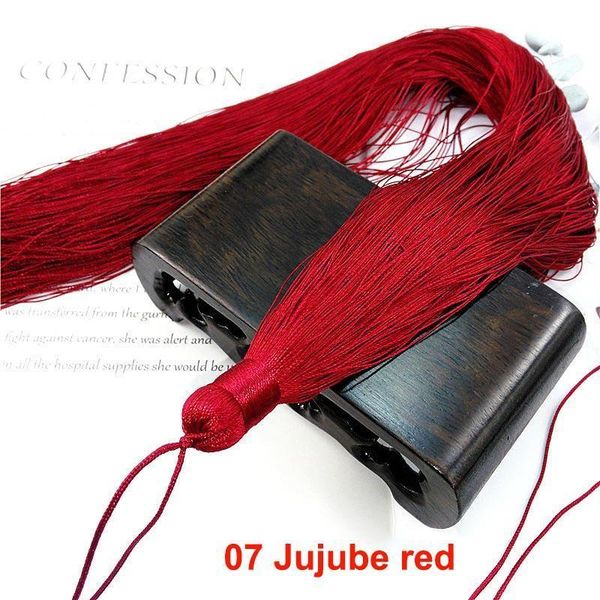

1pcs overlength silk tassel 50cm fringe trim craft tassels brush sewing curtains jewelry accessories diy wedding decoration h jllpqo