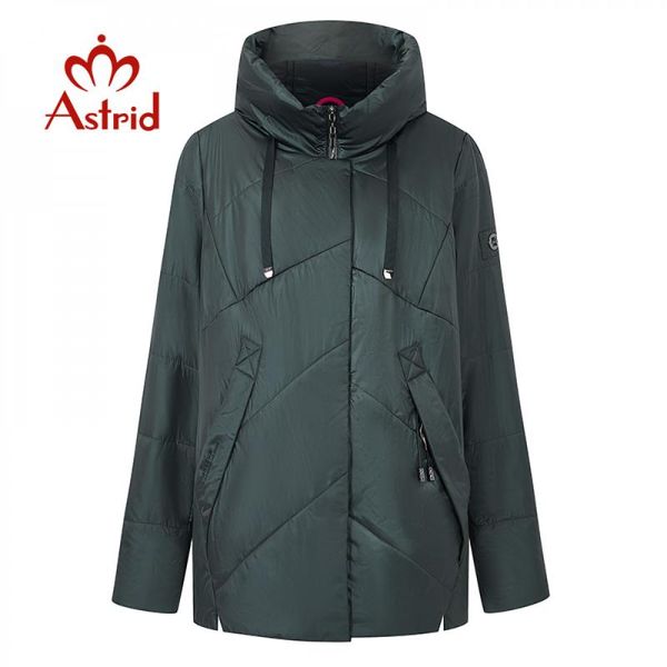 

astrid 2020 новая зимняя женская пальто женщины длинные теплые парки мода толстая куртка bio-down hight качество женская одежда 9298, Black