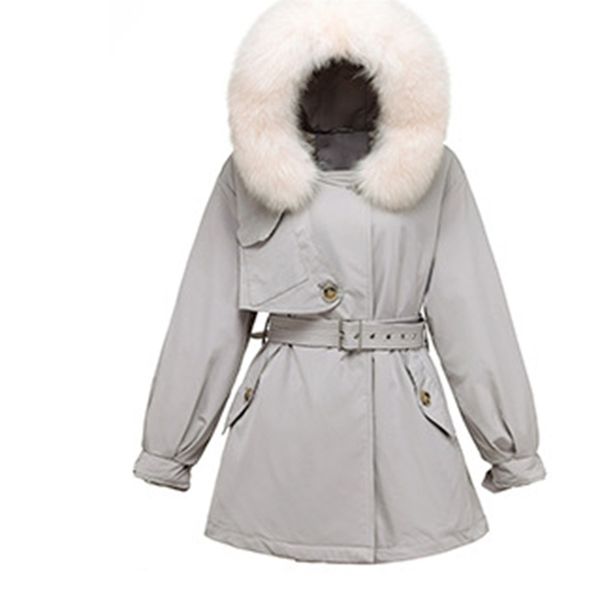 

down jacket pocket zipper winter heavy coat outdoor work wear trend y201026, Black