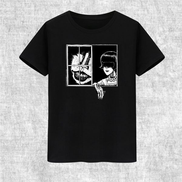 

junji ito collections t shirt short sleeve new fashion cotton men printing customize made t shirt sport hooded sweatshirt hoodie